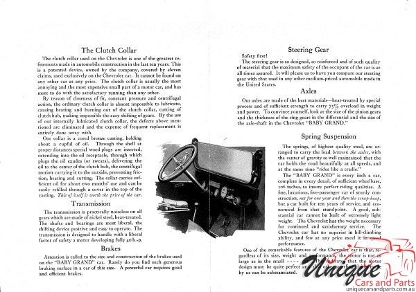 1916 Chevrolet Baby Grand Brochure Page 4